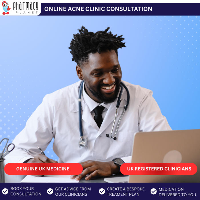 Pharmacy Planet Online Acne Clinic consultation
