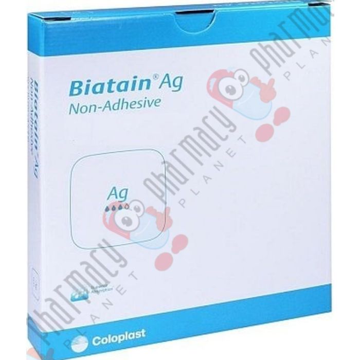 Biatain® AG Non Adhesive Foam Dressing, 5cm x 7cm - Box/5