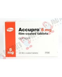Picture of Accupro Tablets for High Blood Pressure Medication