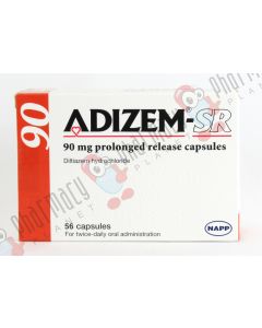 Picture of Adizem SR Tablets for High Blood Pressure