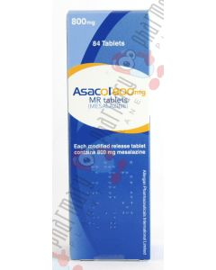 Picture of Asacol 800mg MR Tablets