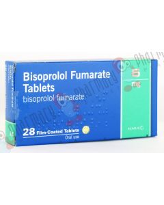Picture of Bisoprolol Fumarate 5mg Tablets