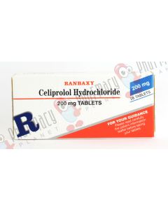 Picture of Celiprolol (Generic) Tablets for High Blood Pressure Medication