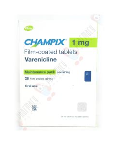 Picture of Champix Film-Coated Tablets for Stop Smoking Treatment