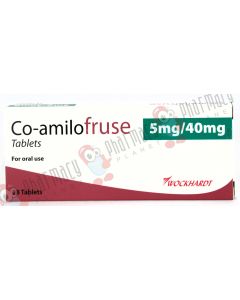 Picture of Co-Amilofruse (Generic) Tablets for High Blood Pressure