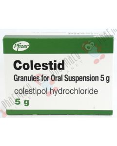 Picture of Colestid Sachets for High Cholesterol Medication