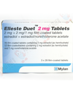 Picture of Elleste Duet Tablets for Hormone Replacement Therapy