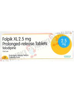 Picture of Felodipine 2.5mg Tablets