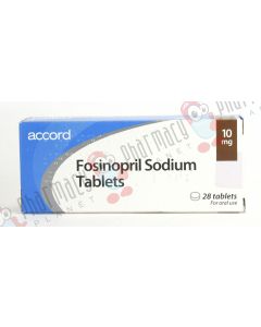 Picture of Fosinopril Tablets for High Blood Pressure Medication