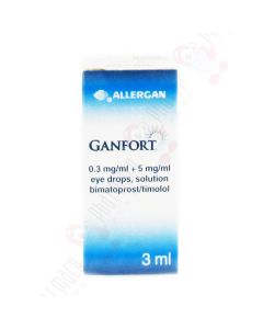 Picture of Ganfort 0.3 mg/ml+ 5 mg/ml Eye Drops Solution