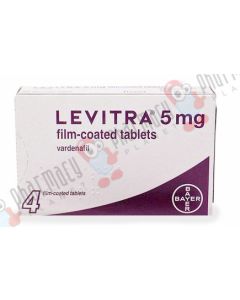 Picture of Levitra/Vardenafil Tablets for Erectile Dysfunction Treatment