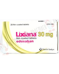Picture of Lixiana tablets Cardivascular treatment