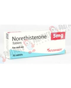 Picture of Norethisterone 5mg 30 Tablets