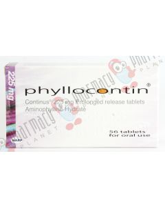 Picture of Phyllocontin Continus Tablets for Asthma Treatment