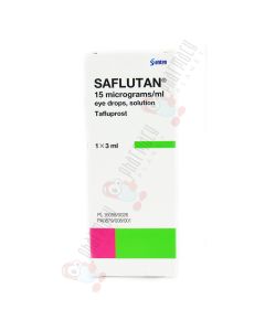 Picture of Saflutan 15 micrograms/ml Eye Drops Solution