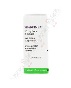 Picture of Simbrinza 10 mg/ml+ 2 mg/ml Eye Drops Solution