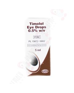 Picture of Timolol 0.5% W/V Eye Drops Solution