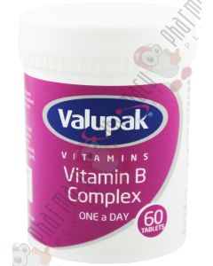 Valupak Vitamin B (One-a-day) Tablets 60