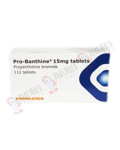 Picture of Pro-Banthine 15mg Tablets for treating Gastrointestinal Problems