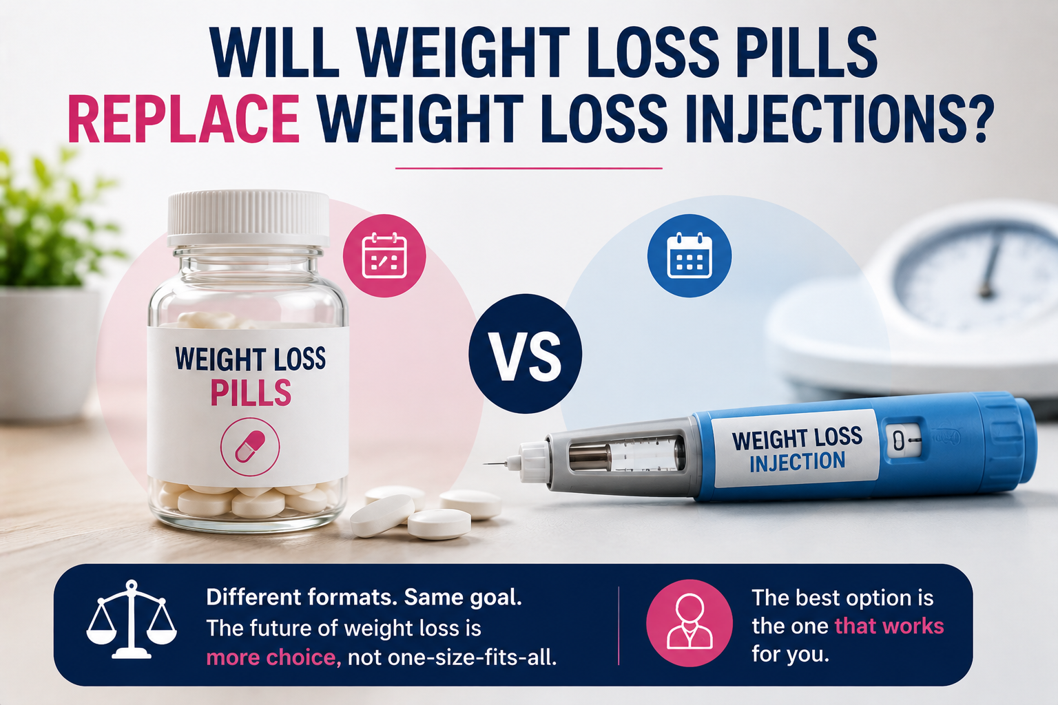 Will Weight Loss Pills Replace Weight Loss Injections?