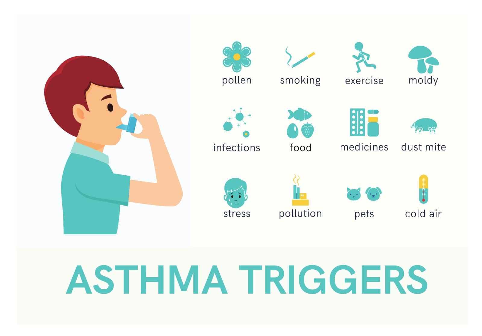 Understand how environmental changes can alleviate asthma triggers