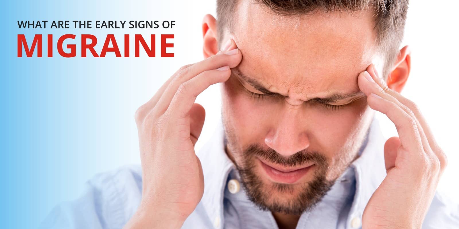 Identifying the initial signs of migraine